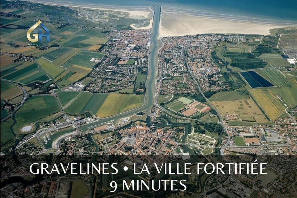 *L'Ecrin De L'Etang* Depaysement Assure Villa Bourbourg Luaran gambar